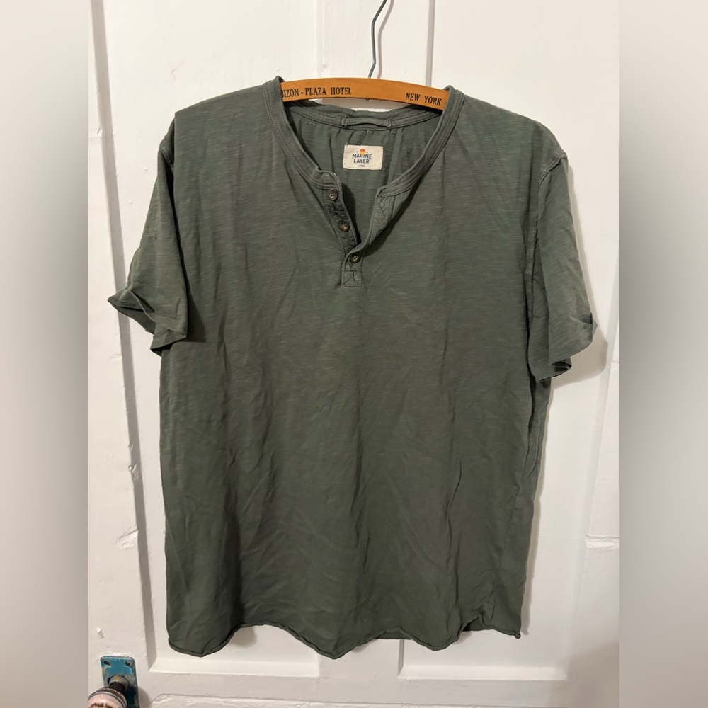 Marine layers Vintage Heavy Slub Henley